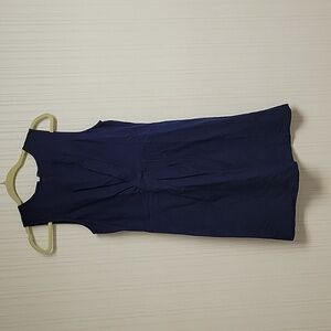 NWT Loft linen/ viscose dress sz 4. Washable, sleeveless